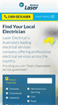 Mobile Screenshot of laserelectrical.com.au